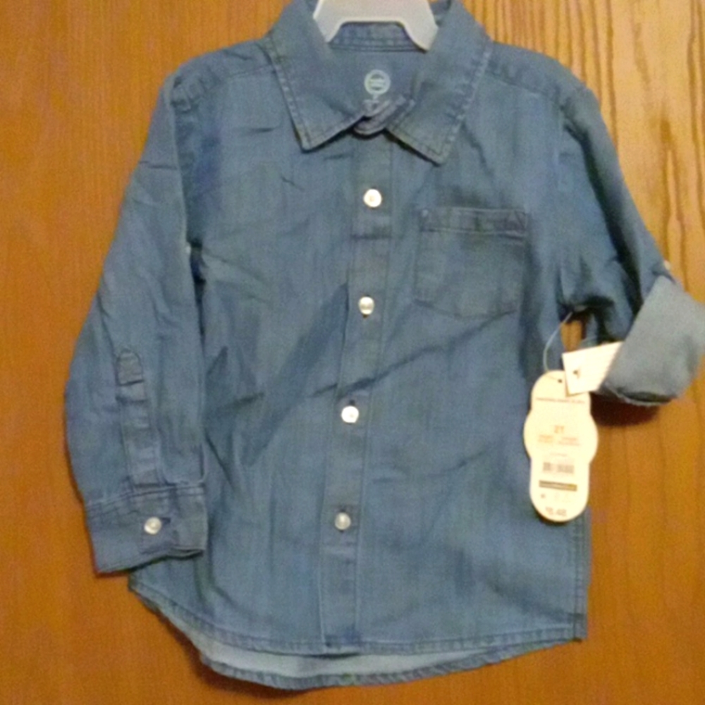 2T LONG sleeve with buttoned arm for cuff